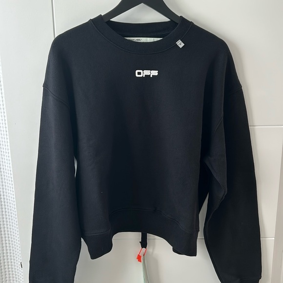Off White Crew Sweater - Picture 2 of 14